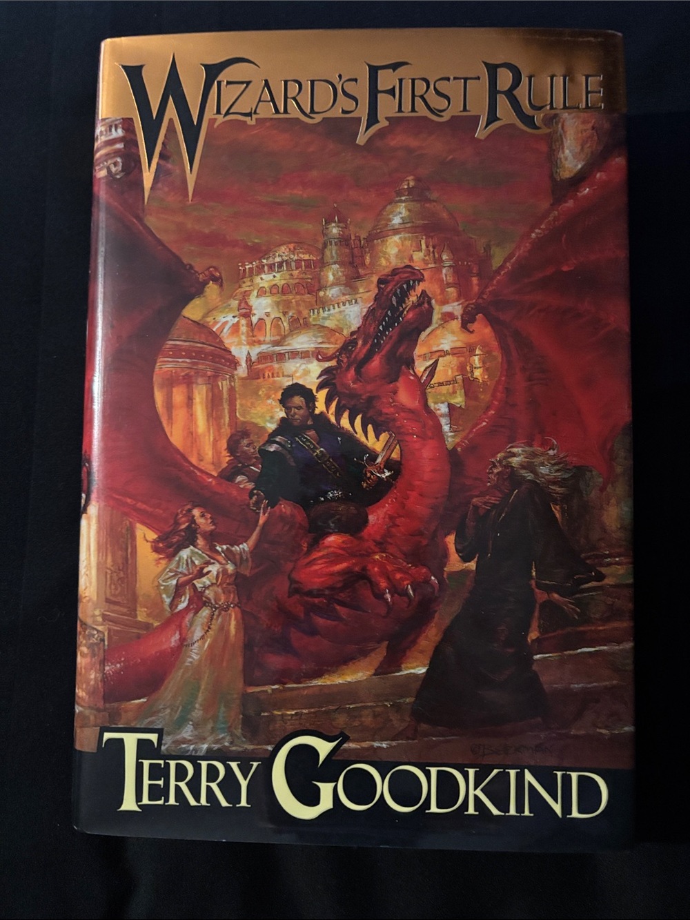 “Wizard's First Rule” Hardcover Fantasy Book by Terry Goodkind